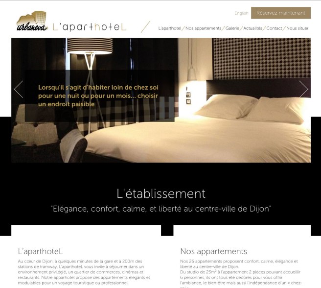 Voir le site www.aparthotel-dijon.fr