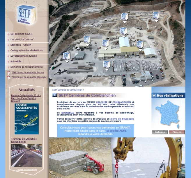 Voir le site www.setp.fr