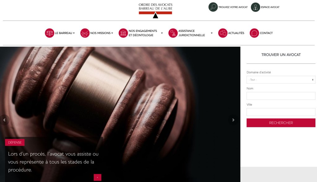 Voir le site : www.avocats-barreau-aube.fr